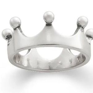 James Avery crown ring
